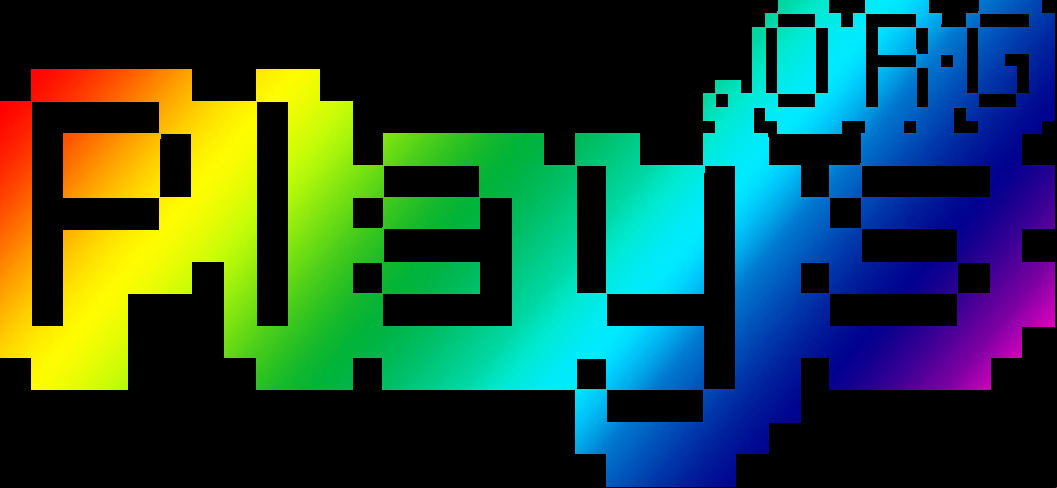 plays.sitesdebloques.com logo in rainbows.