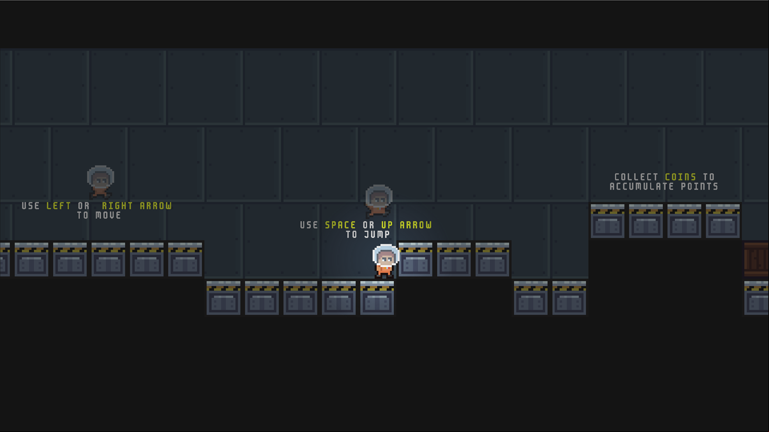 3 Minutes to Escape Game Instructions Screen Screenshot.