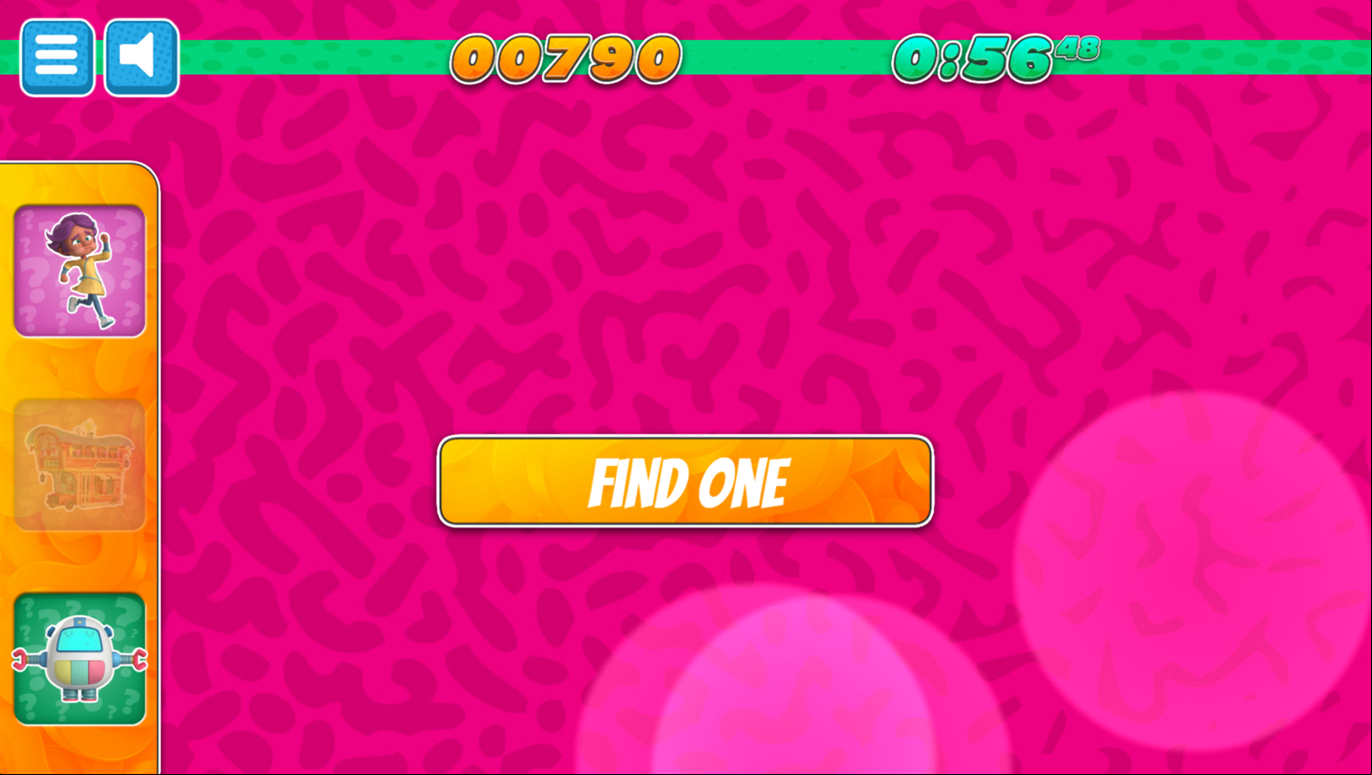 Alice and Lewis Find It Game Find One Screenshot.