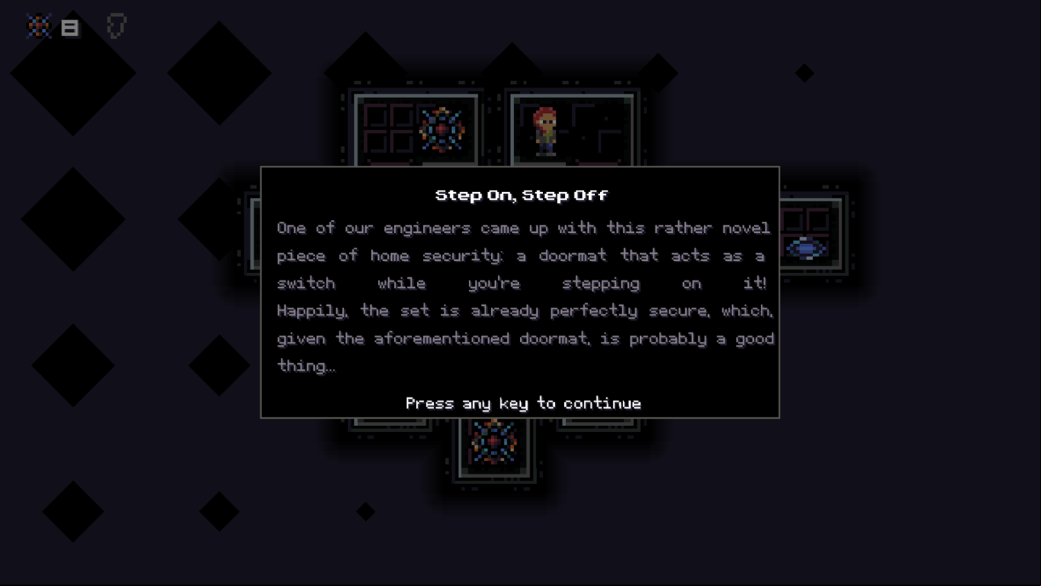 Blaze of Affection Game Step On Step Off Screen Screenshot.