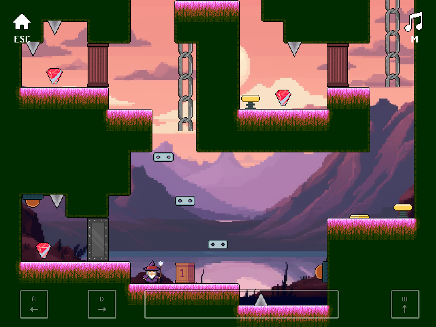 Boxes Wizard 2 Game Level Progress Screenshot.
