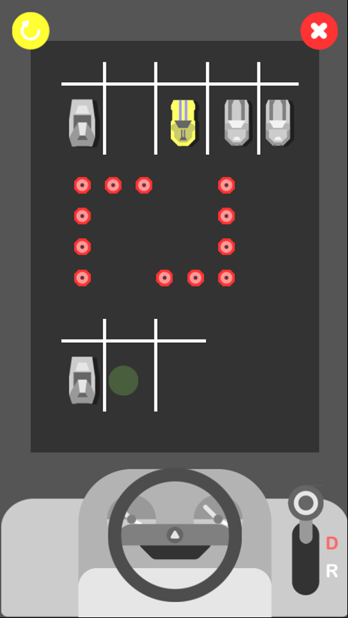 Car Parking Game Level Progress Screenshot.