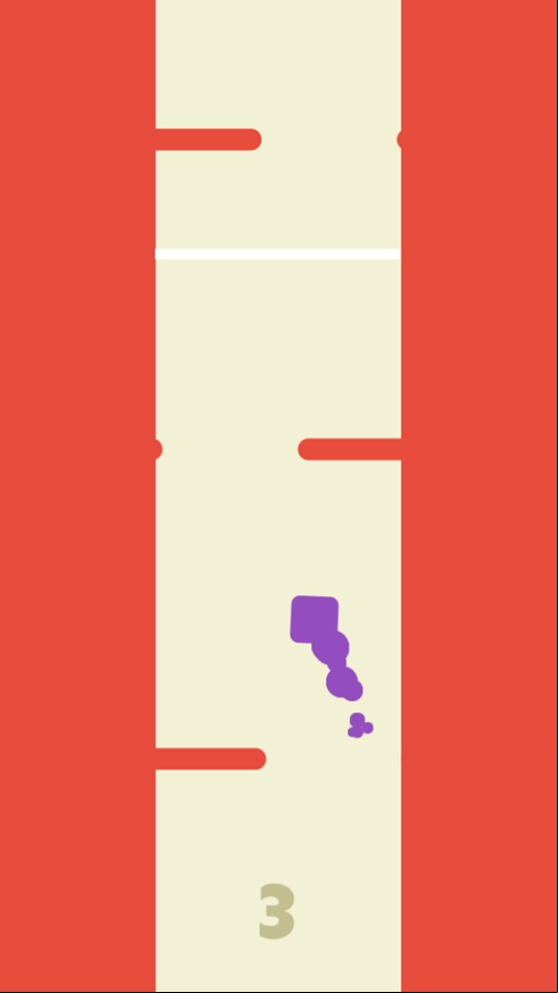 Cube Up Game Play Screenshot.