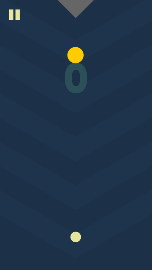 Falling Babble Game Start Screenshot.