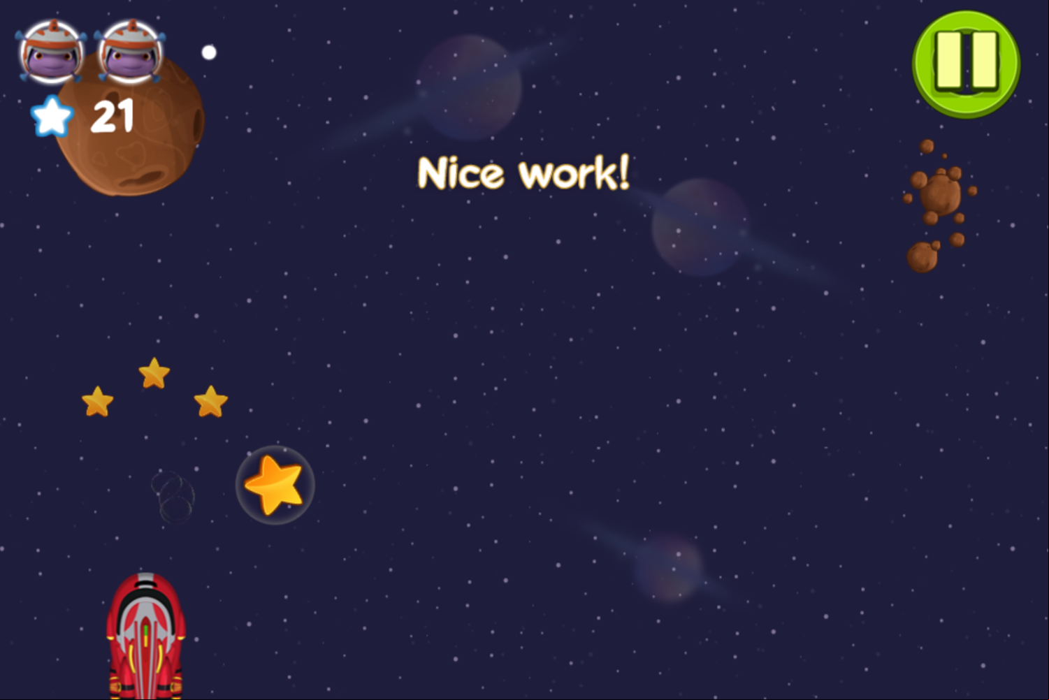 Floogals Mission From Floog Game Play Screenshot.