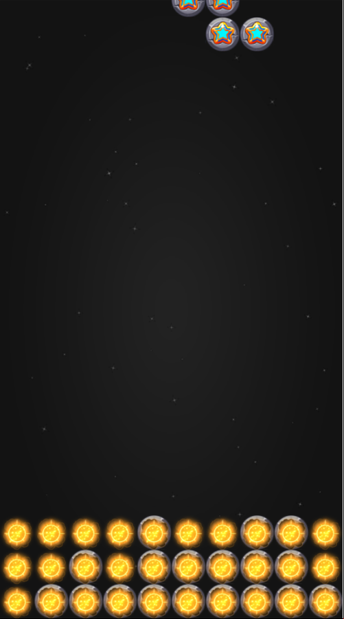 Gem Tetrix Game Pattern Screenshot.