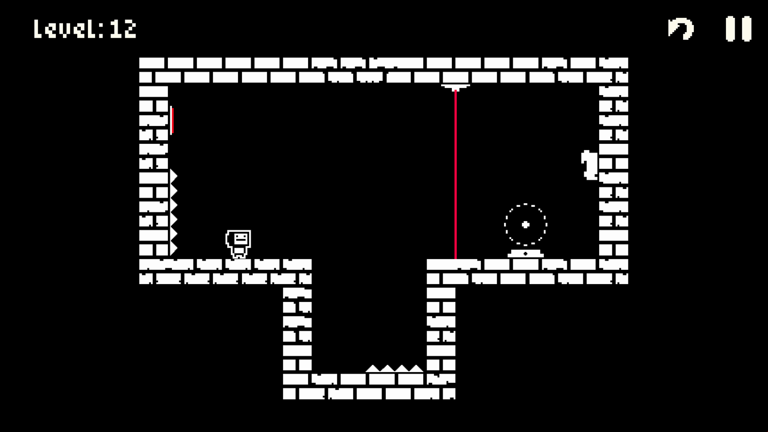 Gravitron Game Next Level Screenshot.