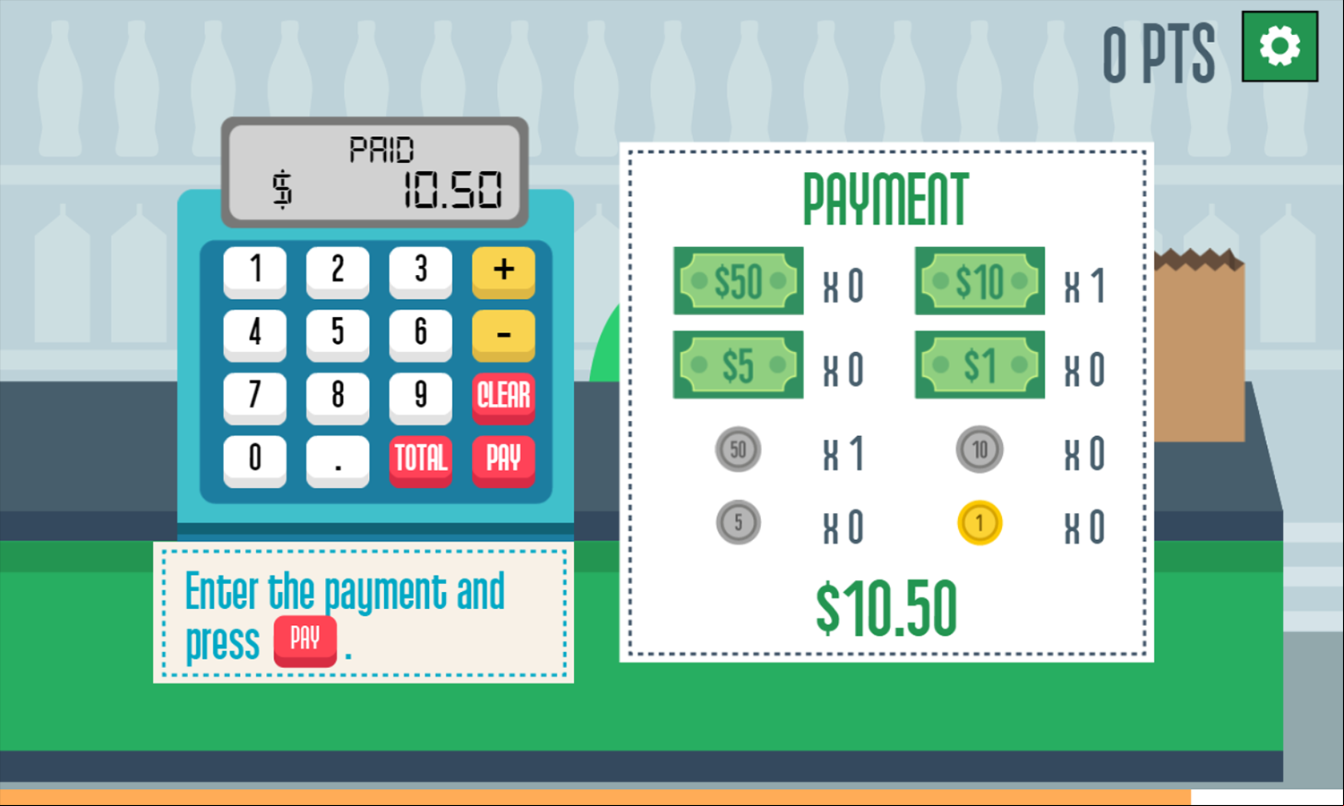Grocerie Cashier Payment Screenshots.