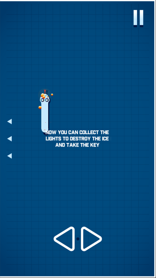 Happy Snake 2 Game Level Progress Screenshot.