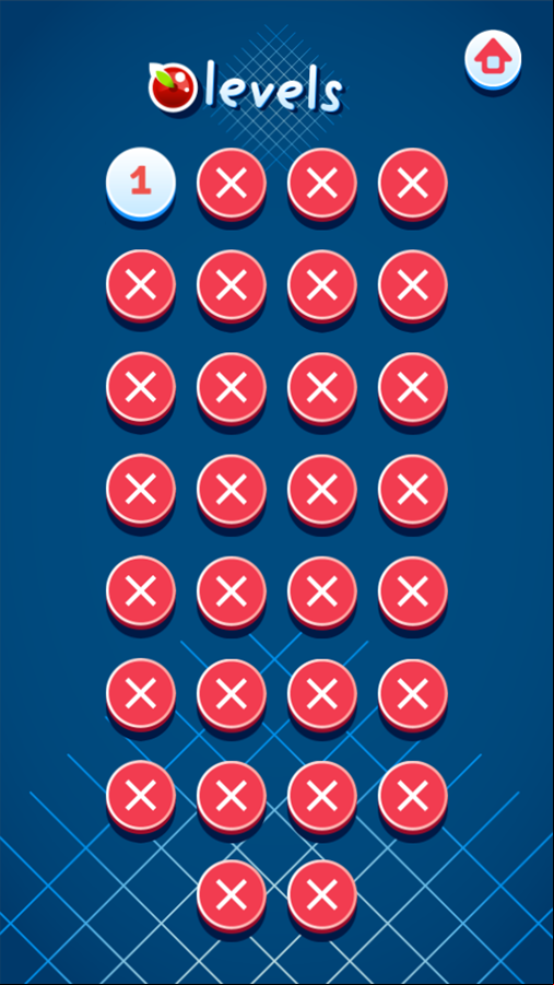 Happy Snake 2 Game Level Select Screenshot.