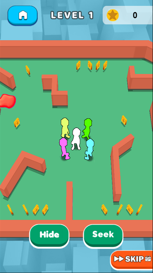 Hide N' Seek.io Game Screenshot.