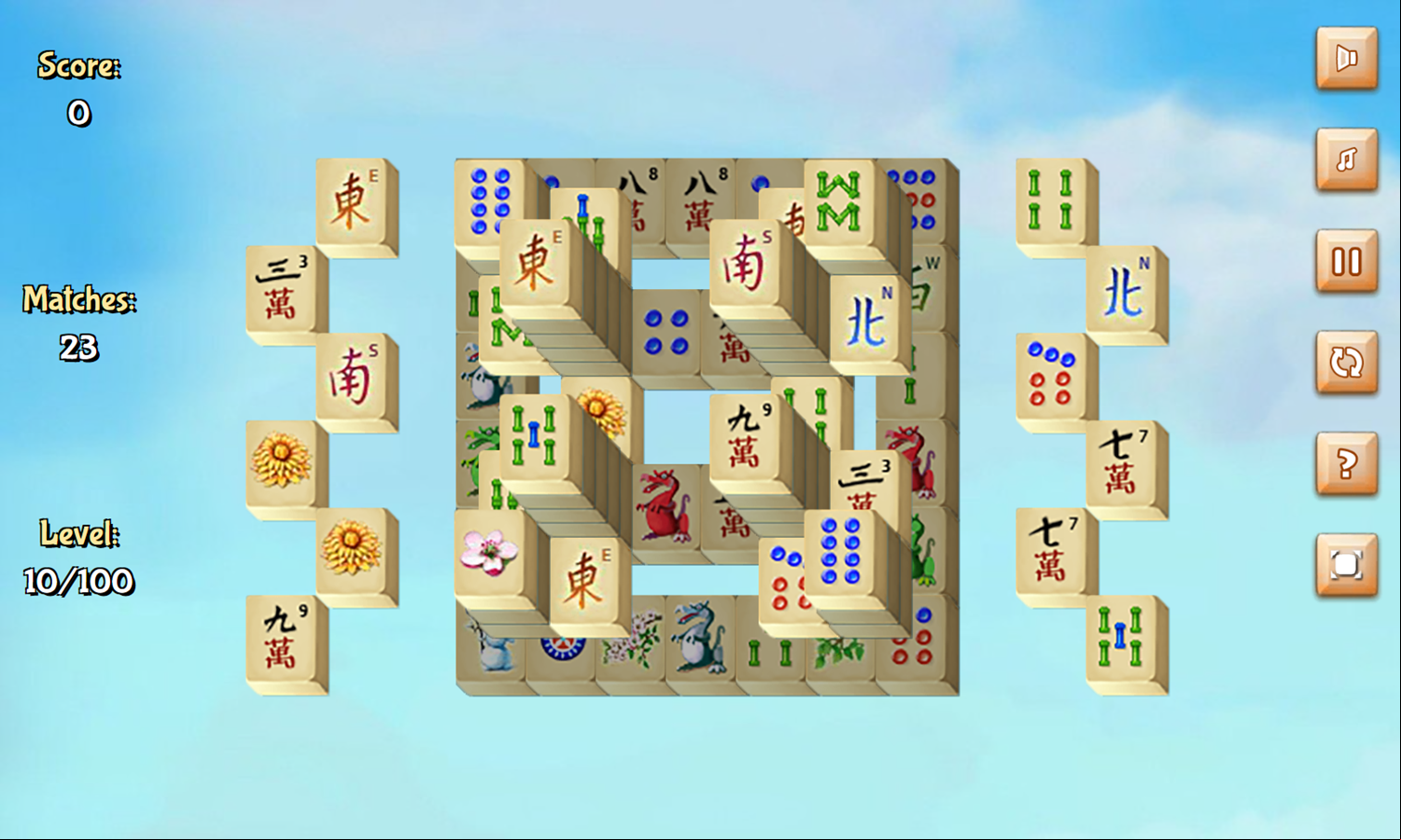Jolly Jong One Game Level Progress Screenshot.