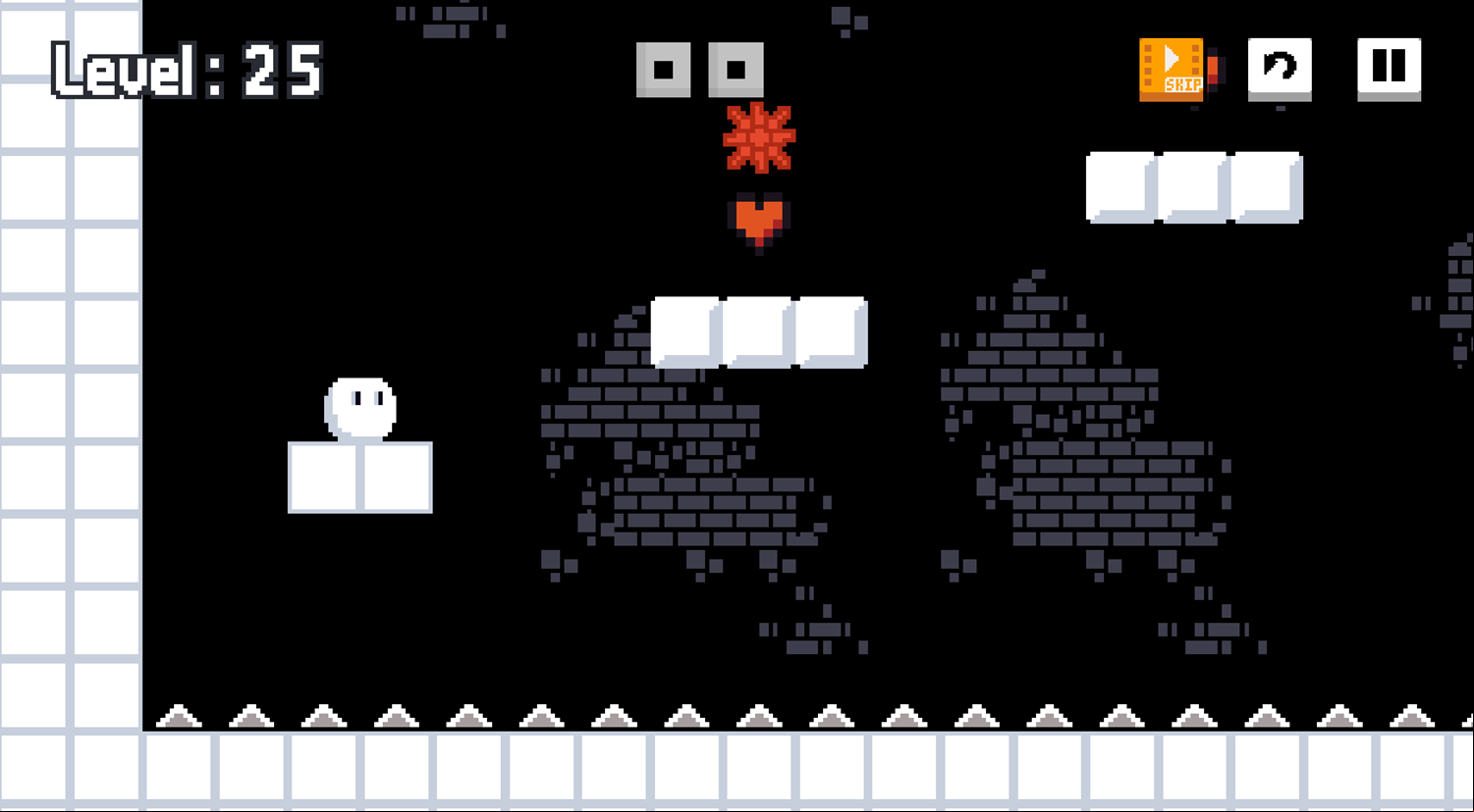 Jumpster Game Final Level Screenshot.