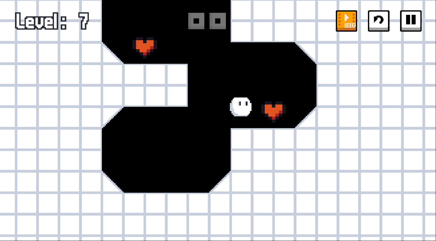 Jumpster Game Level Play Screenshot.