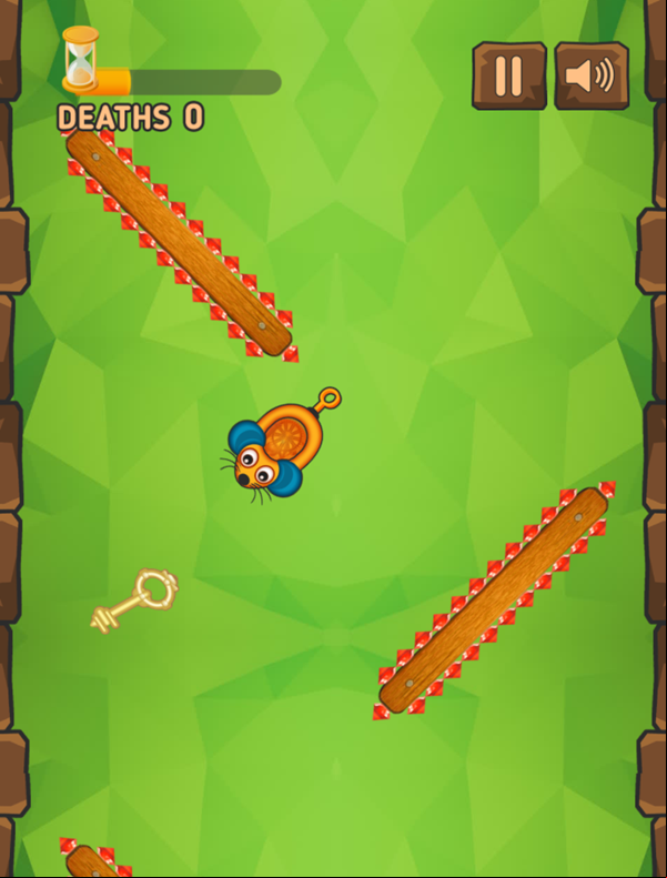 Key Mouse Game Progress Screenshot.