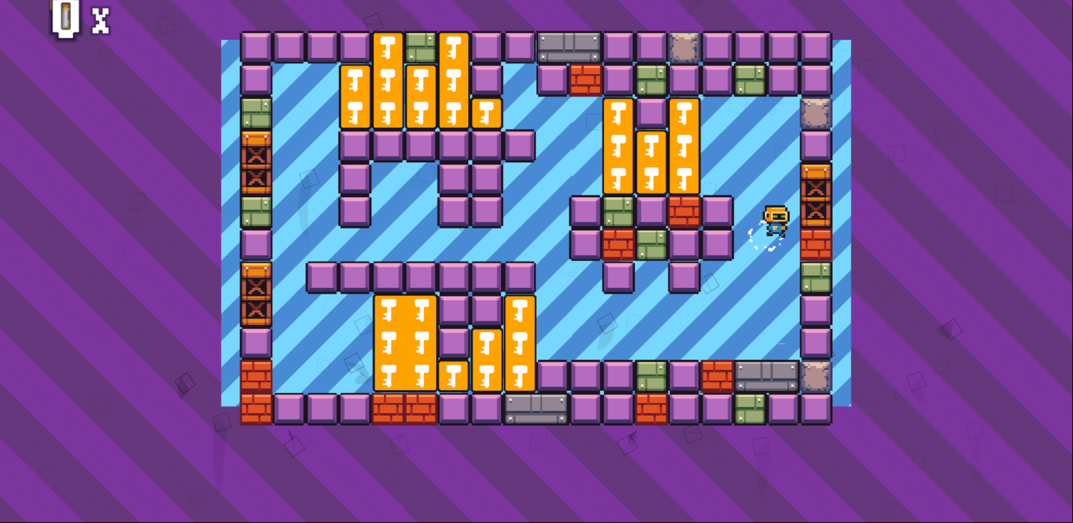 Keydown Game Level 10 Complete Screenshot.