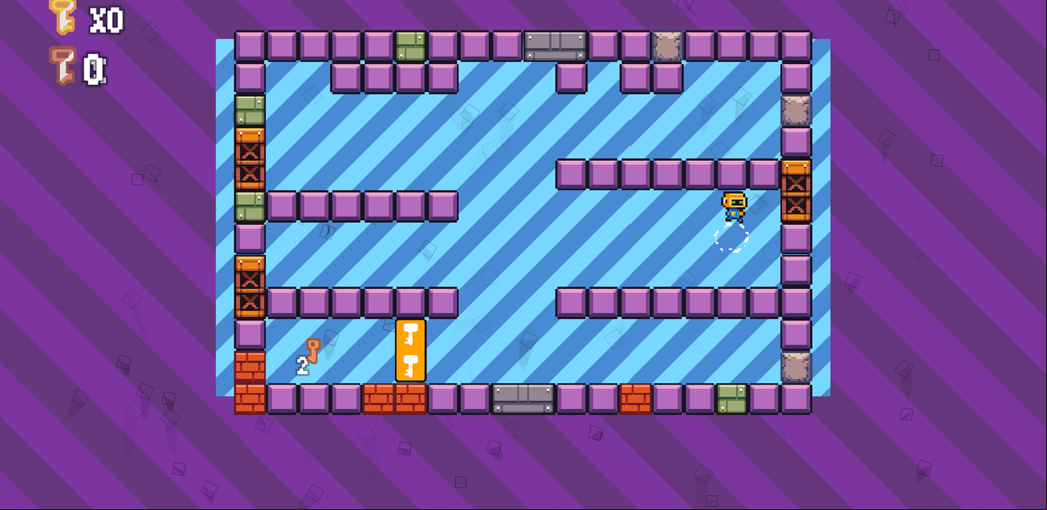 Keydown Game Level 9 Complete Screenshot.