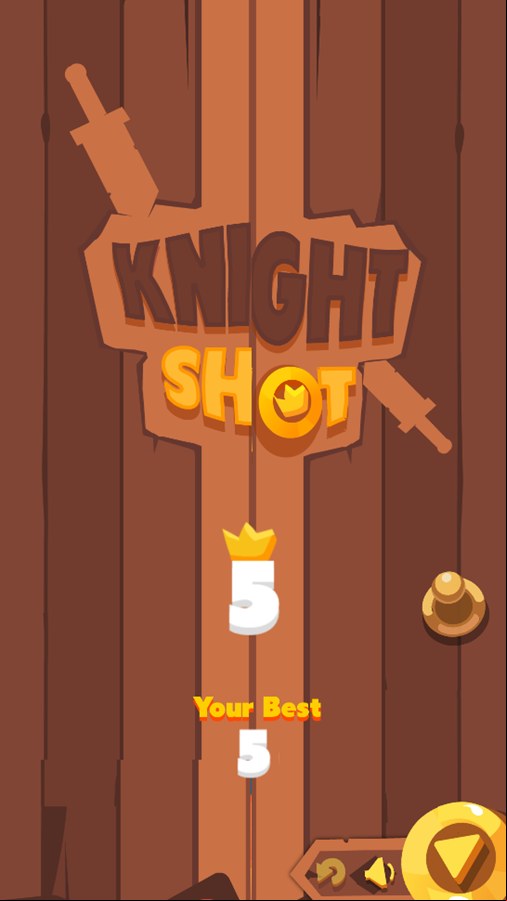 Knight Shot Game Stage Complete Screenshot.