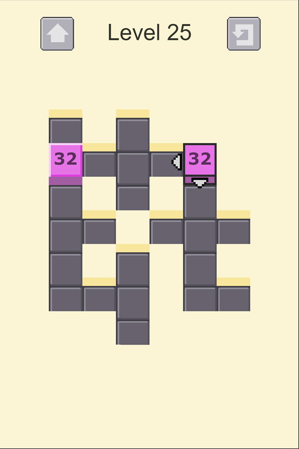 Maze 64 Game Beat Screenshot.