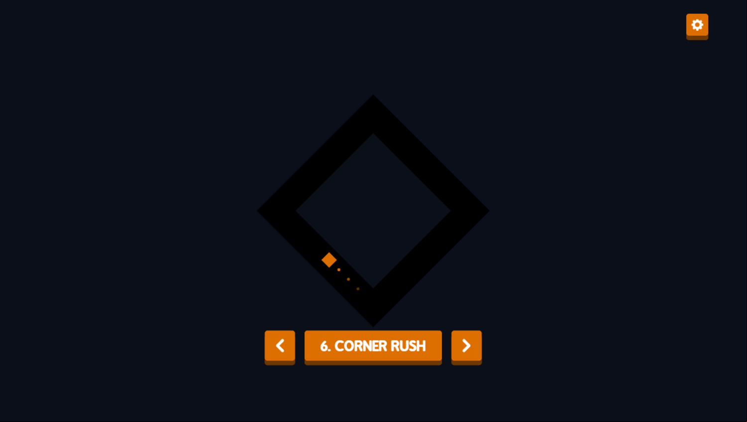 Mini Games Game 6 Corner Rush Screenshot.