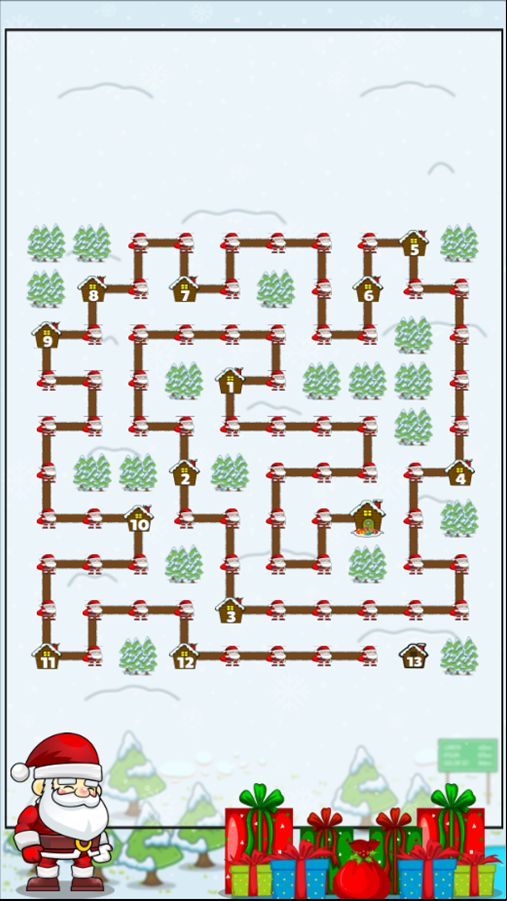 Noel Navigates Game Final Level Screenshot.