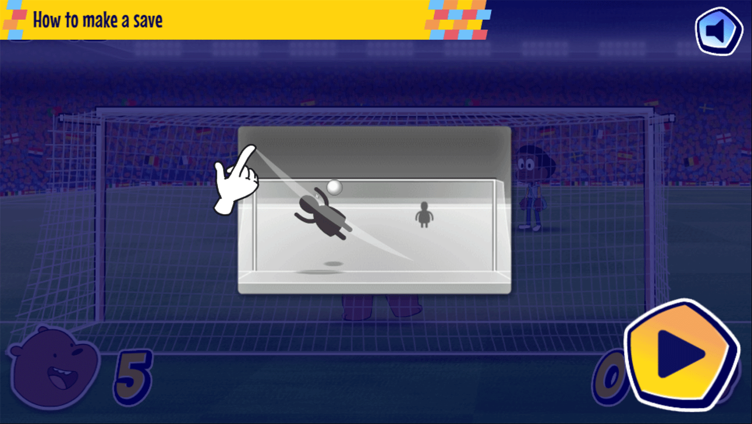 Penalty Power 2021 Game How To Save Screenshot.