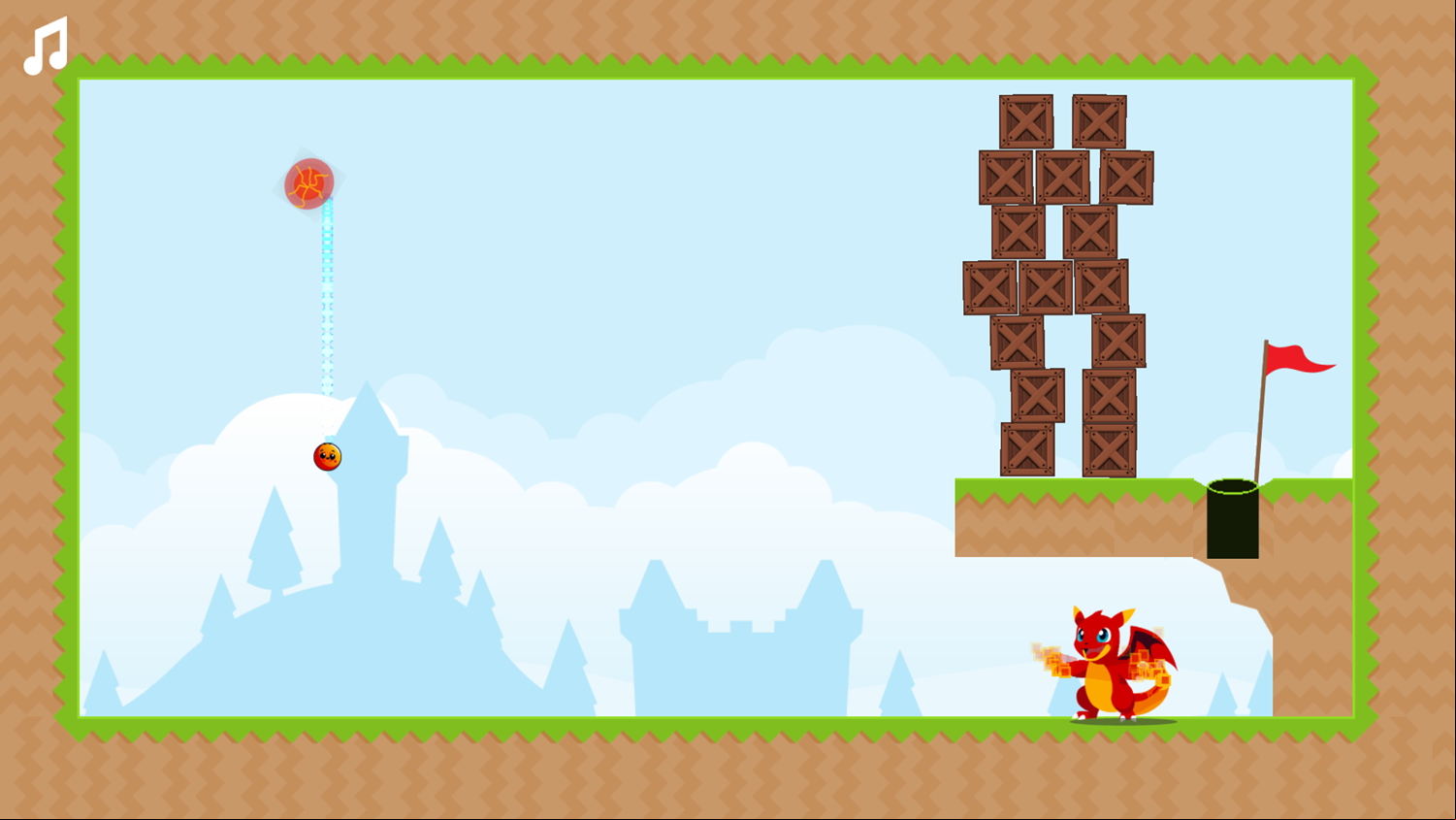 Roll and Escape Game Next Level Screenshot.