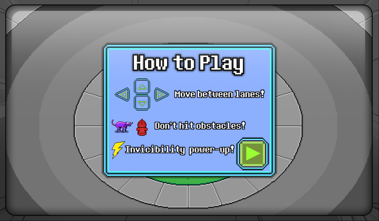 Sanjay and Craig Frycade Game Cul-De Sac-Man How To Play Screenshot.
