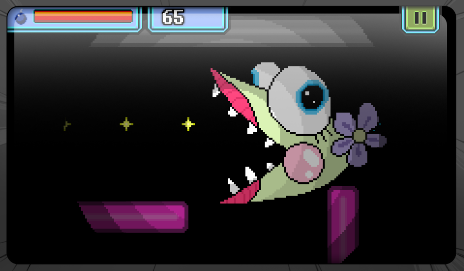 Sanjay and Craig Frycade Game Mrs. Dot Chomper Game Play Screenshot.