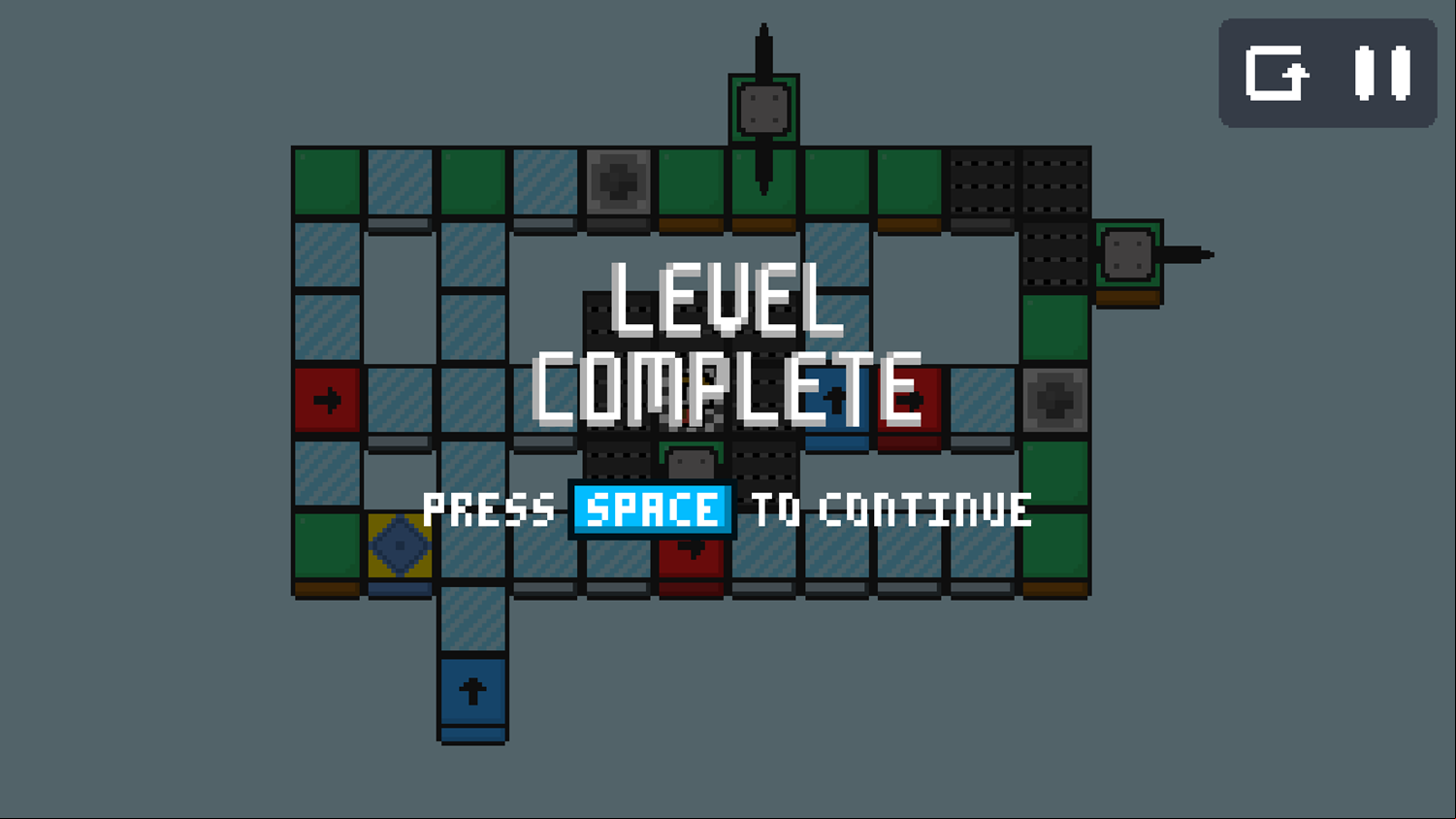 Save Princess Game Level Complete Screen Screenshot.