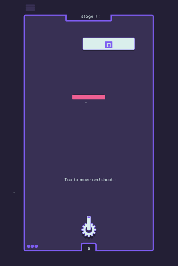 Shoot Up Game Stage Start Screenshot.
