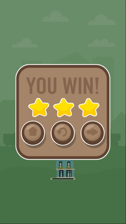 Skyscraper Game Level Score Screenshot.
