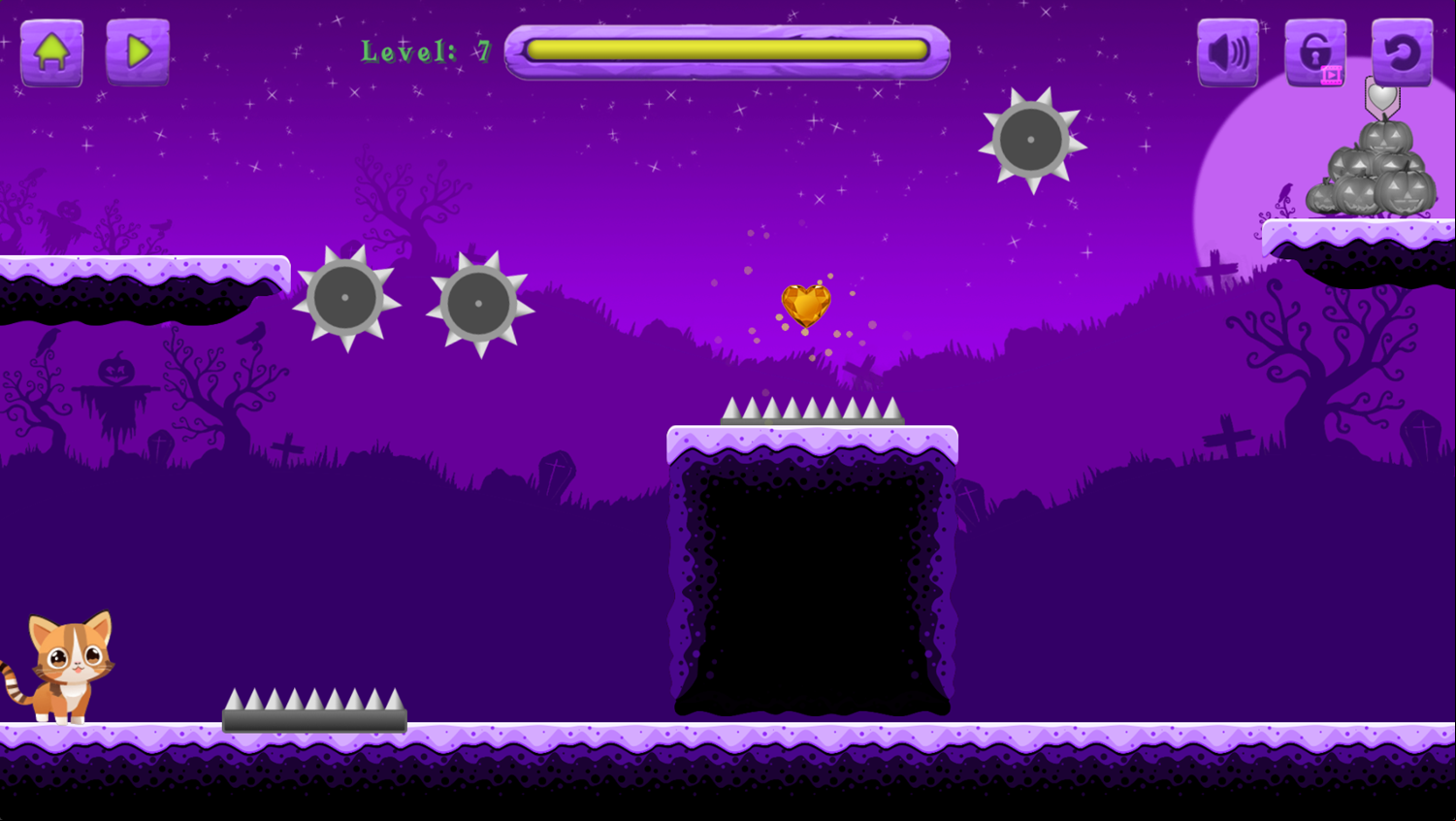 Spirit Halloween Kitty Cat Edition Game Next Level Screenshot.