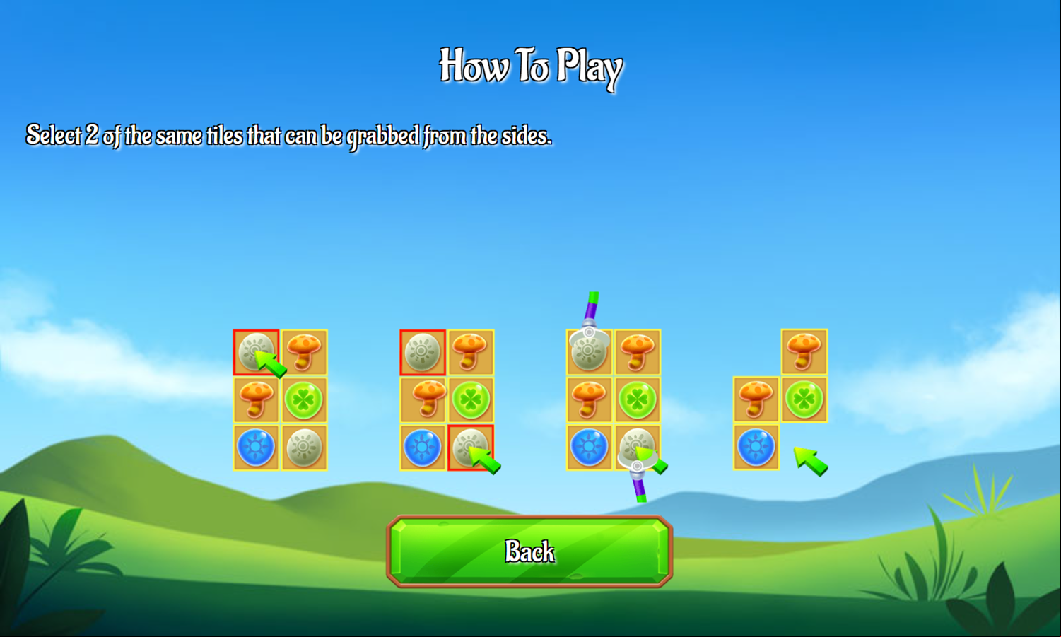 Spring Grabbers Game How To Play Screenshot.