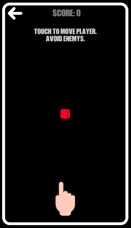 Square Survivor Game How To Play Screenshot.