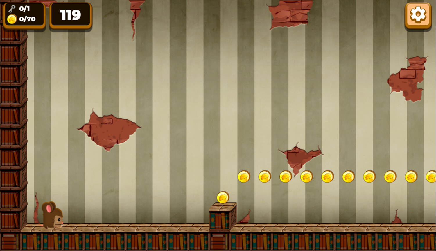 Squicky Game Level Start Screenshot.