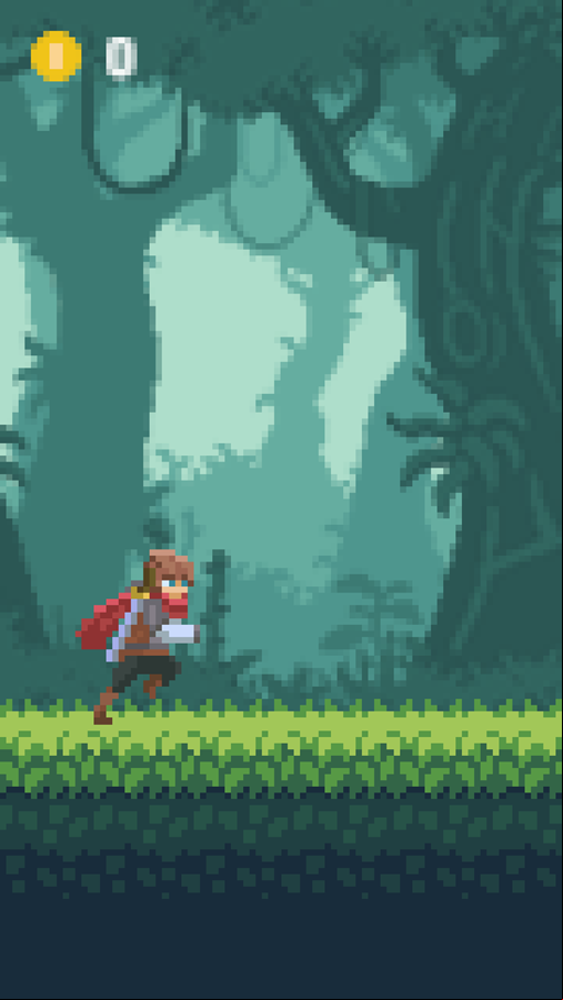 Swipe Hero Game Start Screenshot.