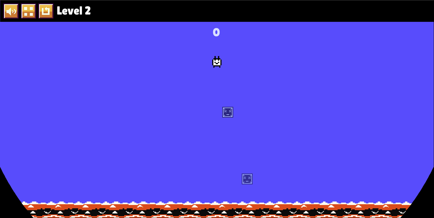 Tamachi Explosive Adventure Game Level Complete Screenshot.