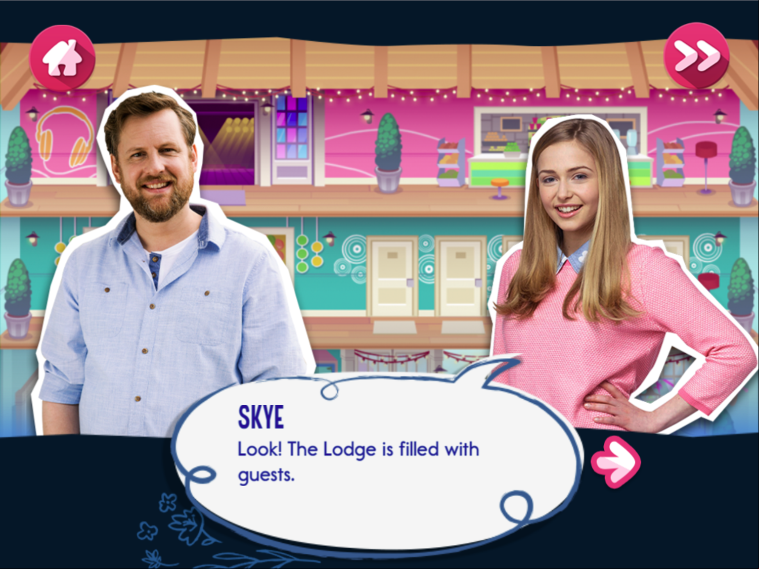 The Lodge Check In Game Lodge Saved Screenshot.