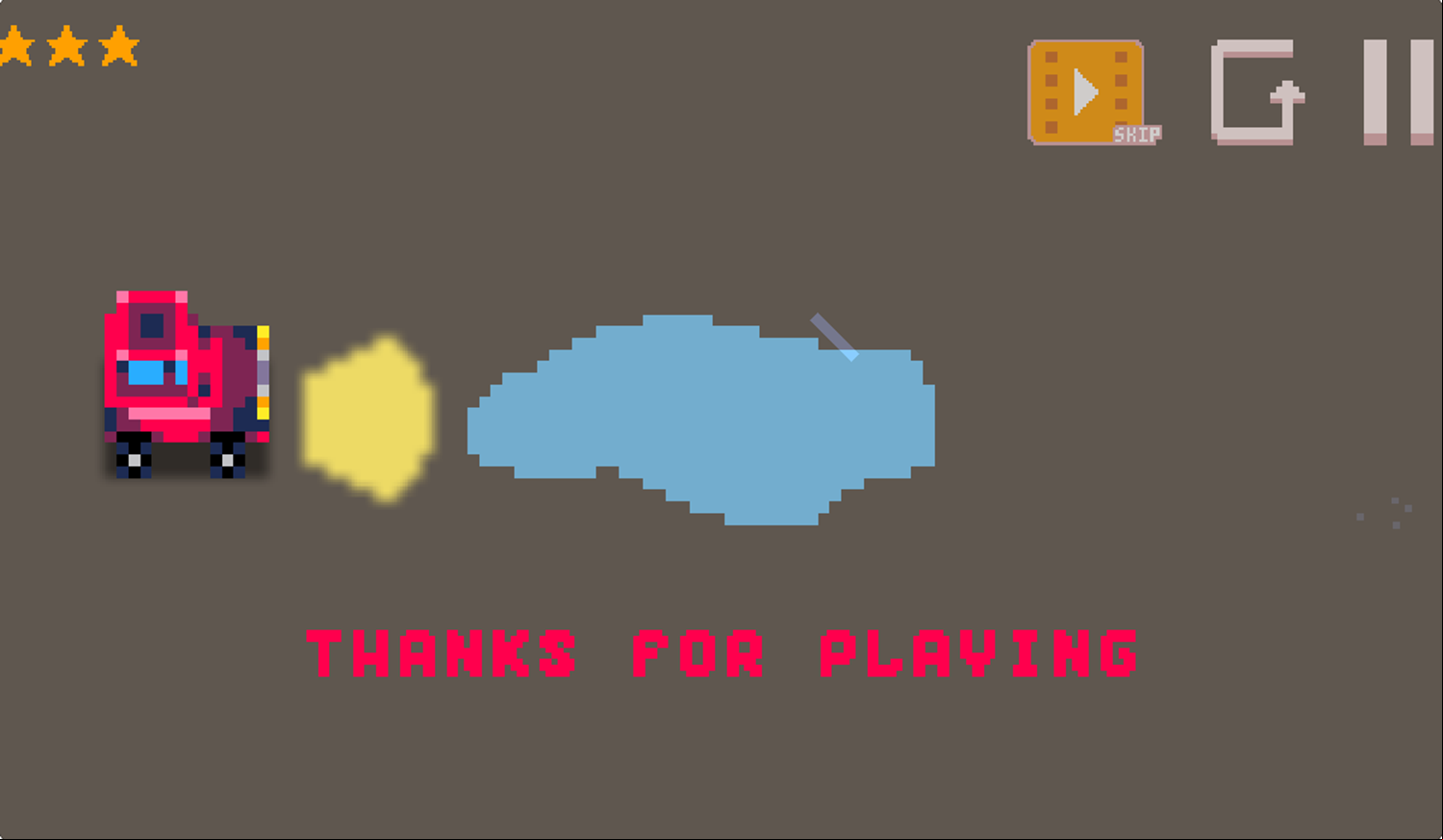 Toy Car Parking Game Complete Screen Screenshot.