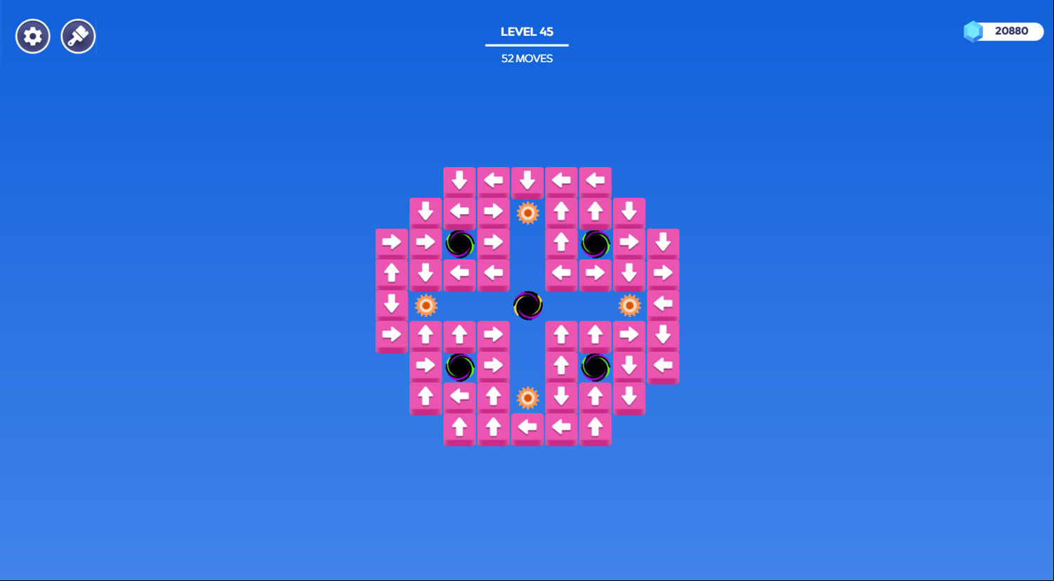 Unpuzzle Master Game Final Level Second Layer Screenshot.