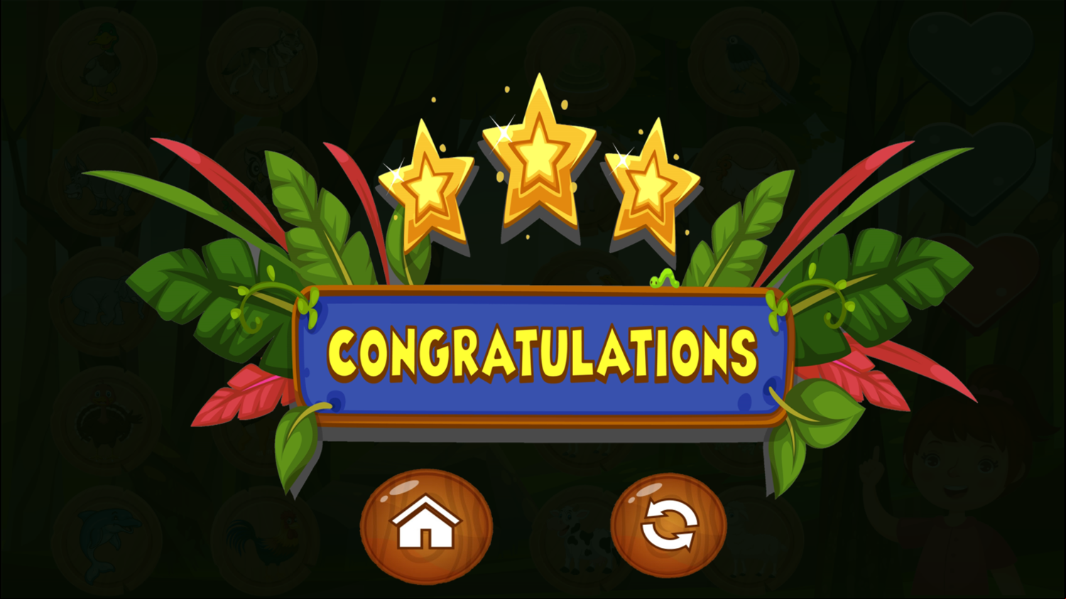 What Sound Is This Game Congratulations Screenshot.