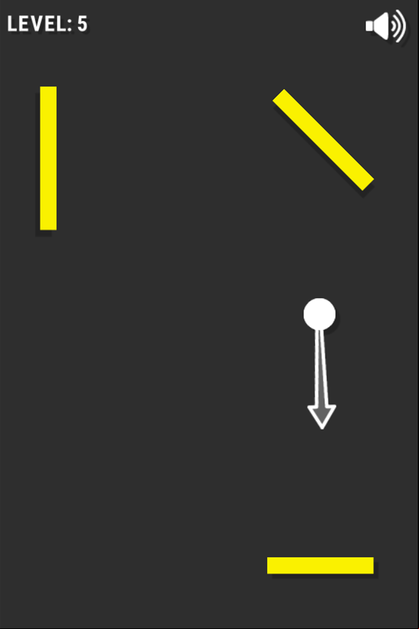 Yellow Lines Game Screenshot.